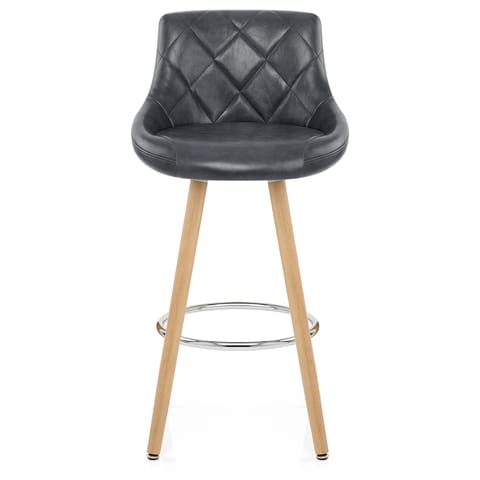 Fuse Wooden Stool Antique Slate