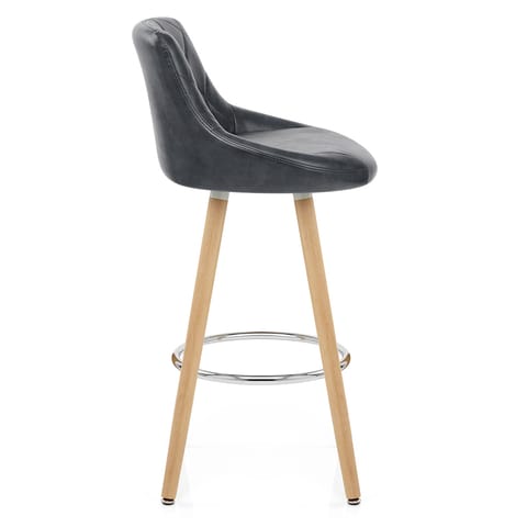Fuse Wooden Stool Antique Slate