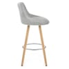 Fuse Wooden Stool Light Grey