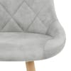 Fuse Wooden Stool Light Grey