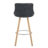 Fuse Wooden Stool Antique Slate