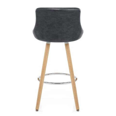 Fuse Wooden Stool Antique Slate