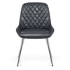 Lincoln Chrome Chair Antique Slate