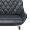 Lincoln Chrome Chair Antique Slate