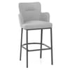 Porter Bar Stool Grey Fabric