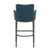 Porter Bar Stool Blue Fabric
