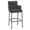 Porter Bar Stool Charcoal Fabric