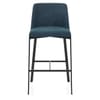 Aspen Bar Stool Blue Fabric