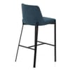Aspen Bar Stool Blue Fabric