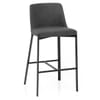 Aspen Bar Stool Charcoal Fabric