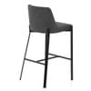 Aspen Bar Stool Charcoal Fabric