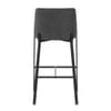 Aspen Bar Stool Charcoal Fabric