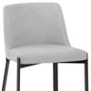 Aspen Bar Stool Grey Fabric