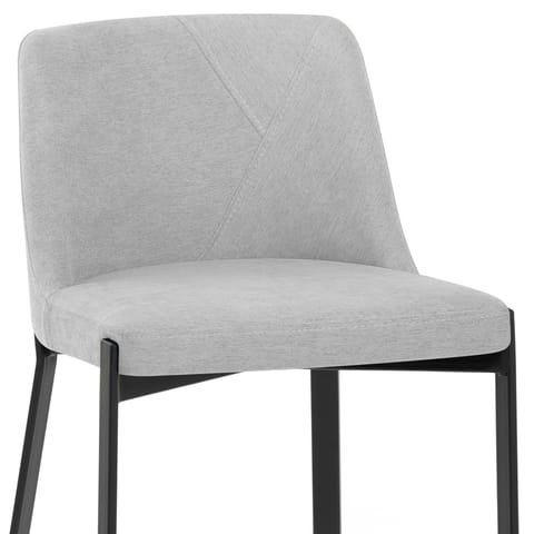 Aspen Bar Stool Grey Fabric