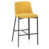 Aspen Bar Stool Yellow Fabric