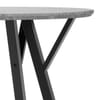 Wessex Dining Set Concrete & Charcoal