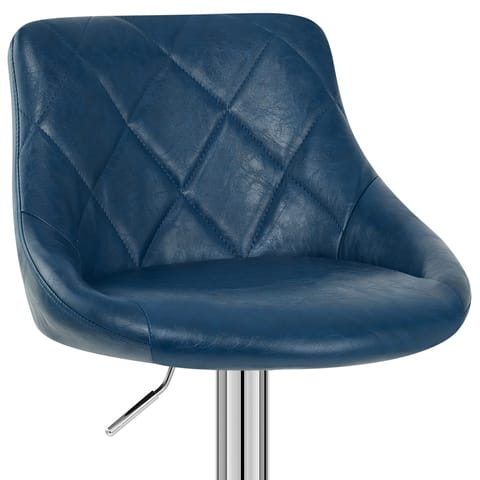 Hype Bar Stool Antique Blue