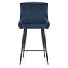 Provence Bar Stool Blue Velvet