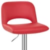 Hugo Bar Stool Red