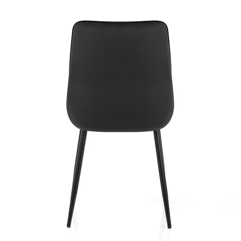 Chevy Dining Chair Black Velvet