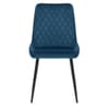 Chevy Dining Chair Blue Velvet