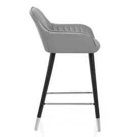 Apres Grande Stool Real Leather Grey