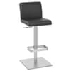 Newark Brushed Bar Stool Black