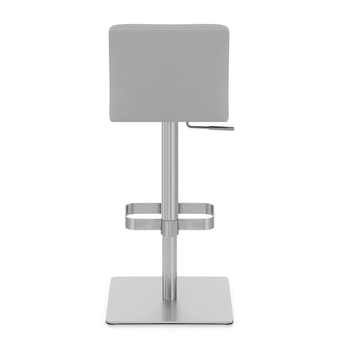 Newark Brushed Bar Stool Grey