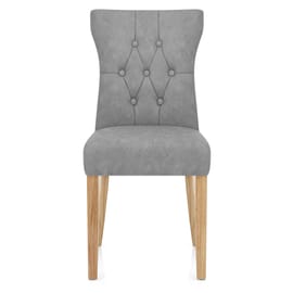 Bradbury Oak Dining Chair Grey