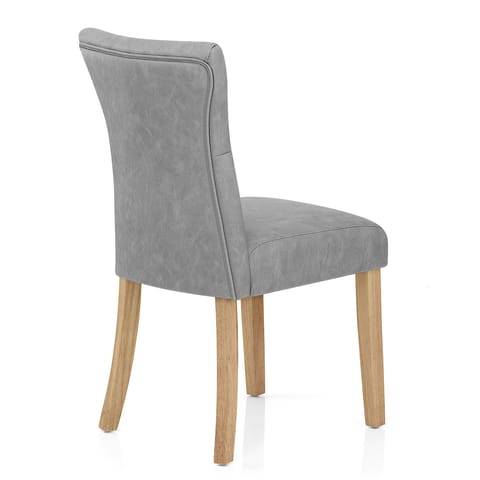 Bradbury Oak Dining Chair Grey
