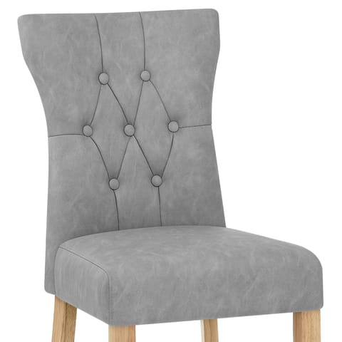 Bradbury Oak Dining Chair Grey