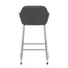 Kanto Chrome Stool Charcoal