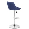 Stitch Bar Stool Blue