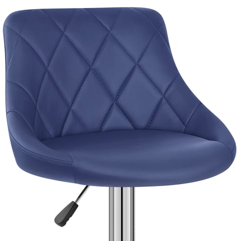 Stitch Bar Stool Blue