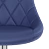 Stitch Bar Stool Blue