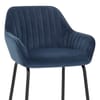 Kanto Bar Stool Blue Velvet