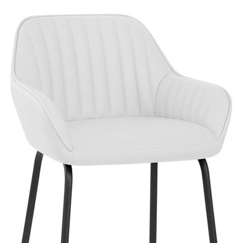 Kanto Bar Stool White