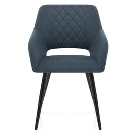 Lopez Dining Chair Blue Fabric
