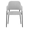 Trent Dining Chair Light Grey Fabric
