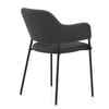 Trent Dining Chair Charcoal Fabric
