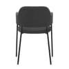 Trent Dining Chair Charcoal Fabric