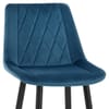 Indi Bar Stool Blue Velvet