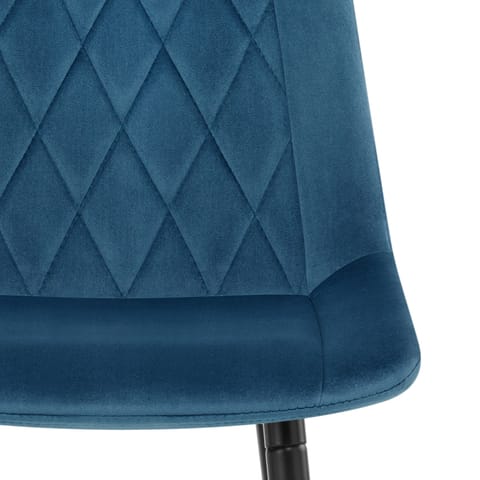 Indi Bar Stool Blue Velvet