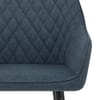 Cello Bar Stool Blue Fabric