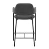 Trent Bar Stool Charcoal Fabric