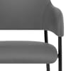 Trent Bar Stool Grey Leather