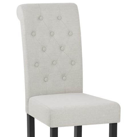 Utah Dining Chair Pebble Fabric