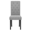 Utah Dining Chair Grey Fabric