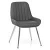 Mustang Chrome Chair Grey