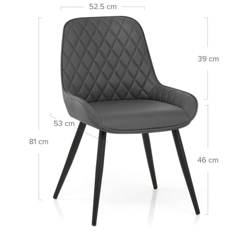 Lincoln Dining Chair Grey